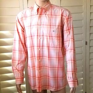 Lacoste Long Sleeve Button Down Shirt